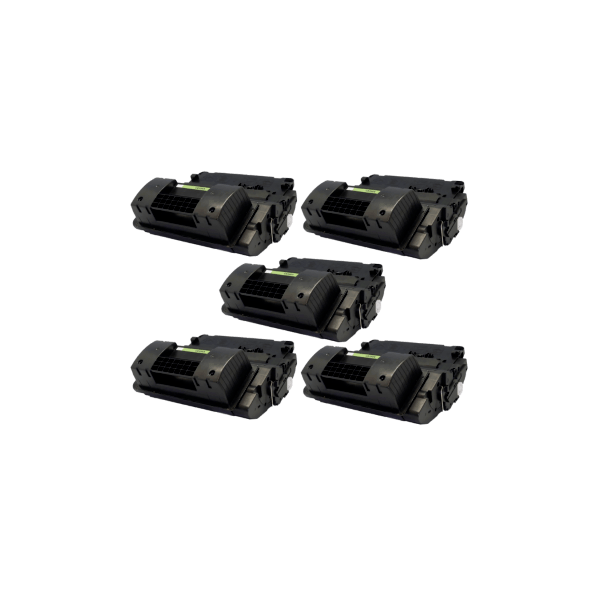 Compatible HP 90X High Yield Toner CE390X 5 PACK