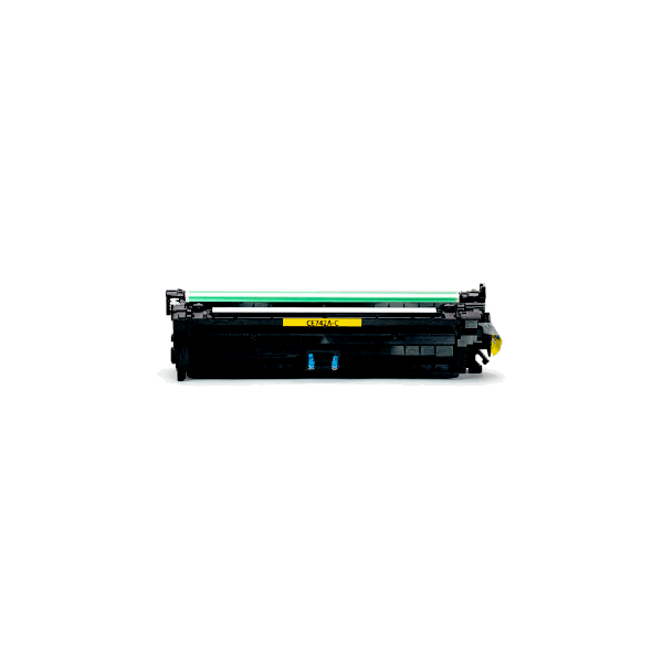 Compatible HP 307A Yellow Toner Cartridge CE742A