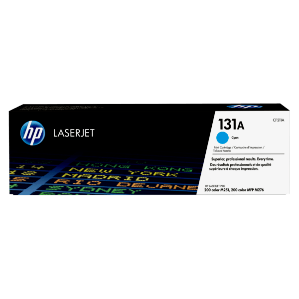 Genuine HP 131A Cyan Toner Cartridge CF211A