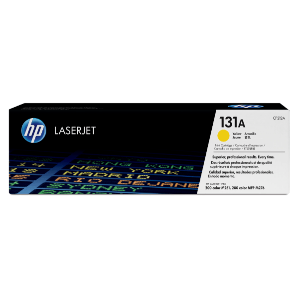 Genuine HP 131A Yellow Toner Cartridge CF212A