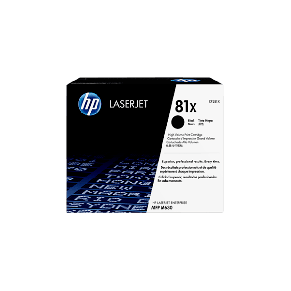 Genuine HP 81X Toner Cartridge CF281X