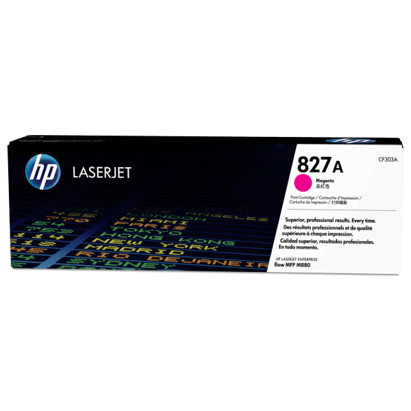 Genuine HP 827A Magenta Toner Cartridge CF303A