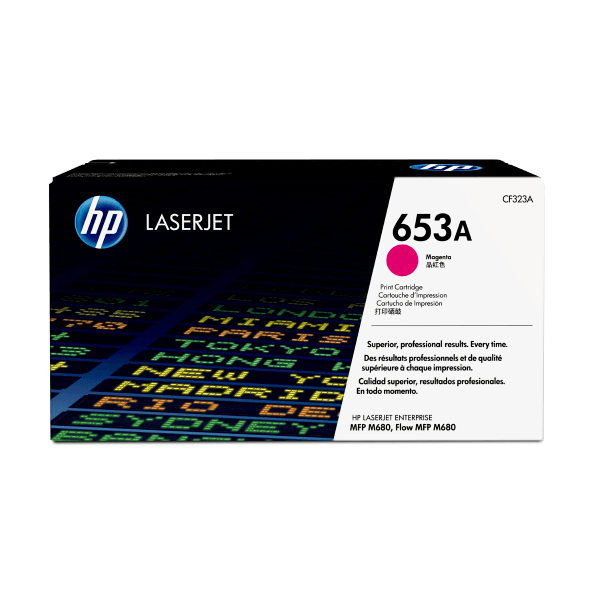 Genuine HP 653A Magenta Toner CF323A