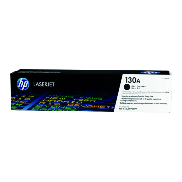 Genuine HP 130A Black Toner Cartridge CF350A