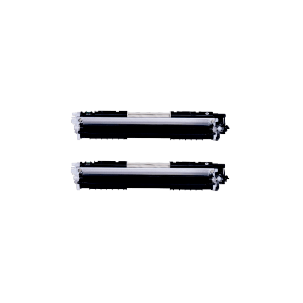 Compatible HP 130A Black Toner Cartridge CF350A 2 PACK