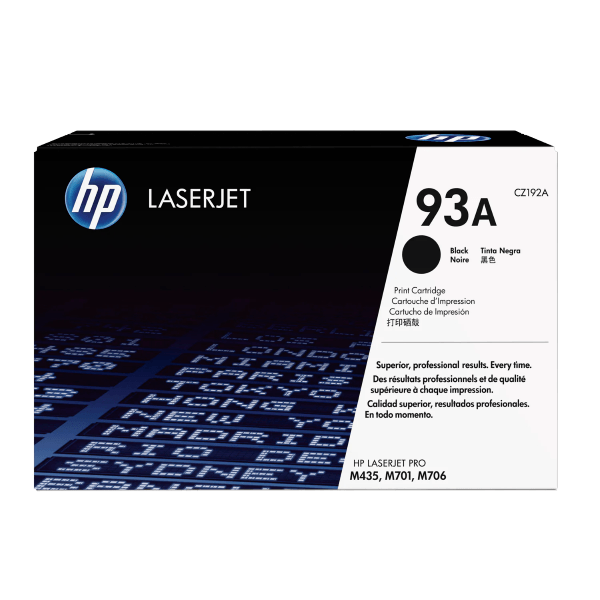 Genuine HP 93A Toner Cartridge CZ192A