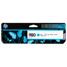 Genuine HP 980 Cyan Ink Cartridge D8J07A