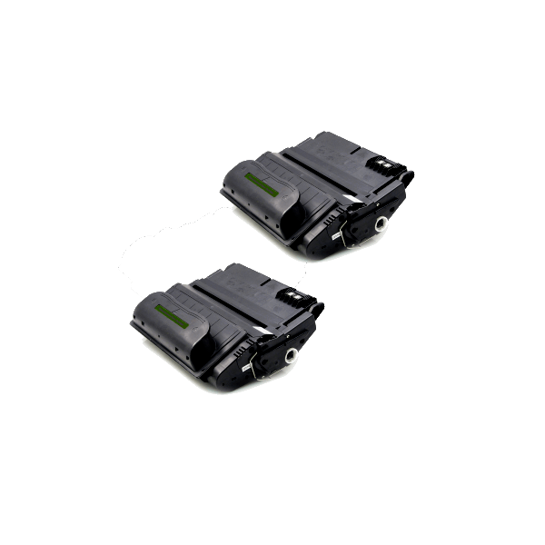 Compatible HP 38A Toner Cartridge Q1338A 2 PACK