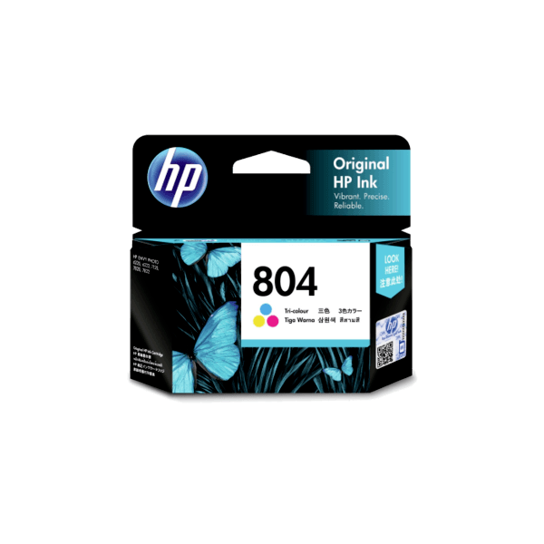 Genuine HP 804 Colour Ink Cartridge T6N09AA