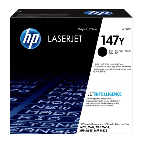 Genuine HP 147Y Extra High Yield Toner Cartridge W1470Y