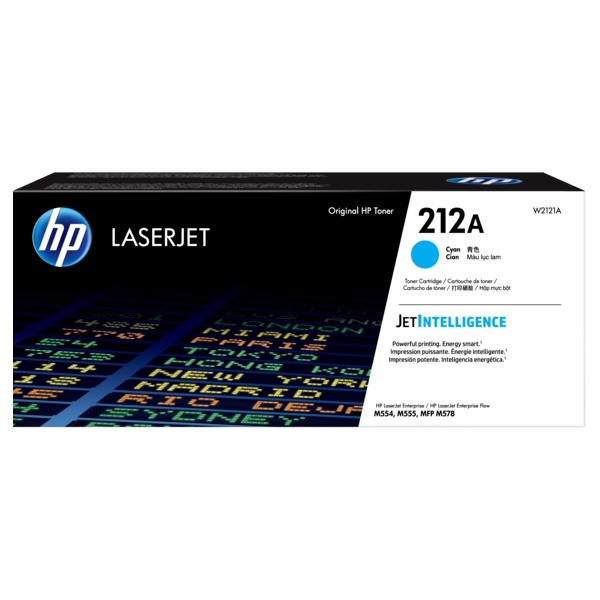 Genuine HP 212A Cyan Toner W2121A