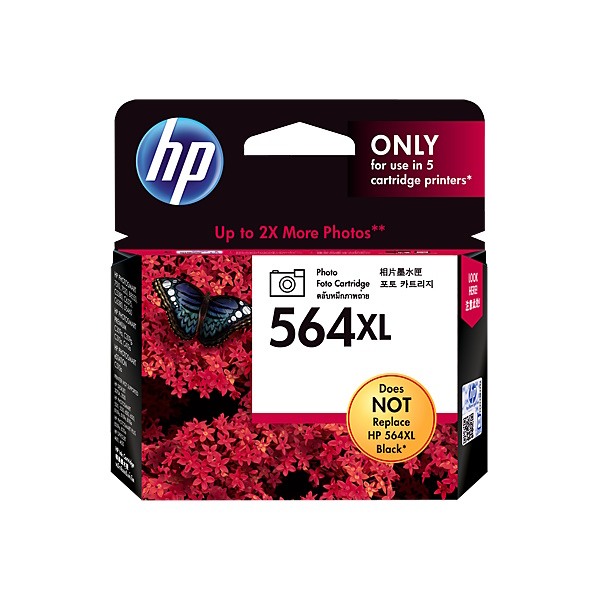 Genuine HP 564XL Photo Black Ink Cartridge CB322WA