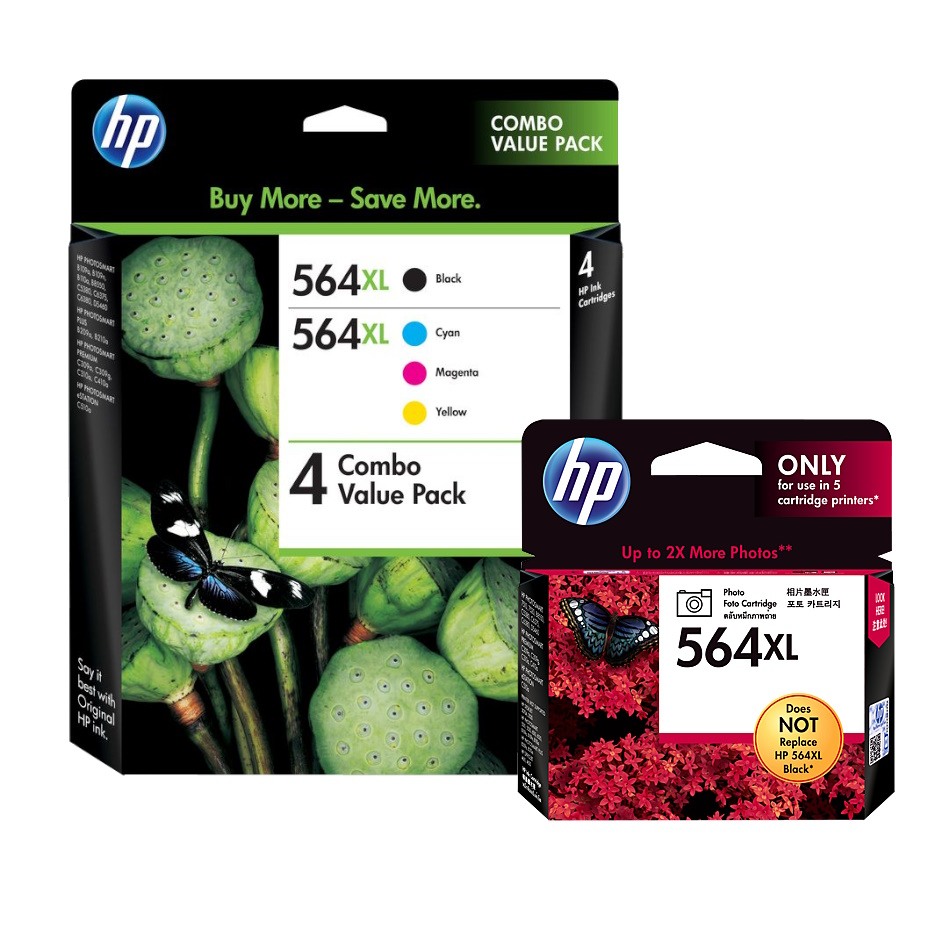 Genuine HP 564XL Ink Photo Value Pack