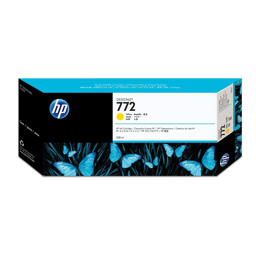 Genuine HP 772 CN630A Yellow Ink Cartridge