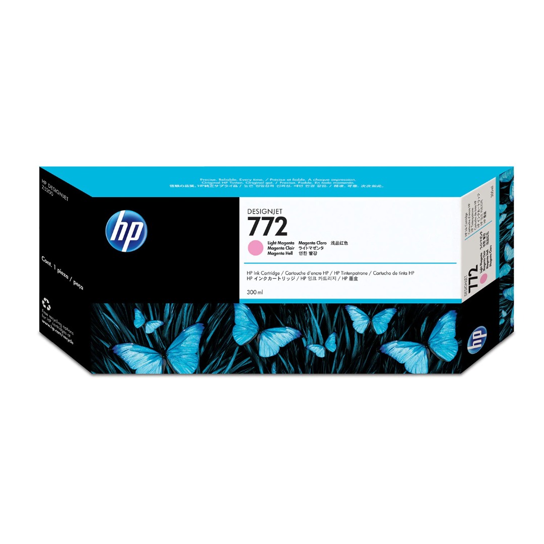 Genuine HP 772 CN631A Light Magenta Ink Cartridge