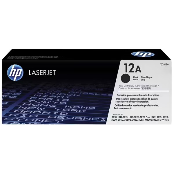 Genuine HP 12A Toner Cartridge Q2612A