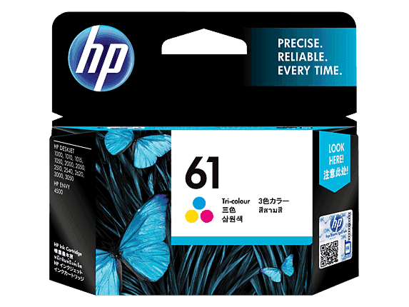 Genuine HP 61 Colour Ink Cartridge CH562WA