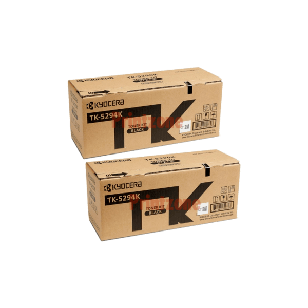 Genuine Kyocera TK-5294K Black Toner 2 PACK