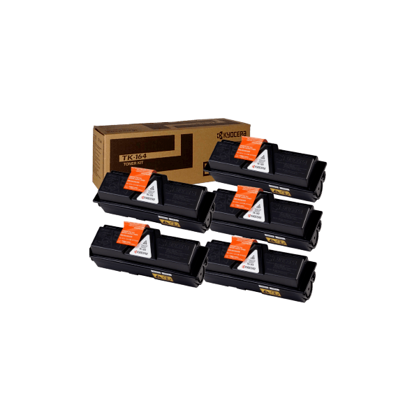 Genuine Kyocera TK-164 Toner 5 PACK