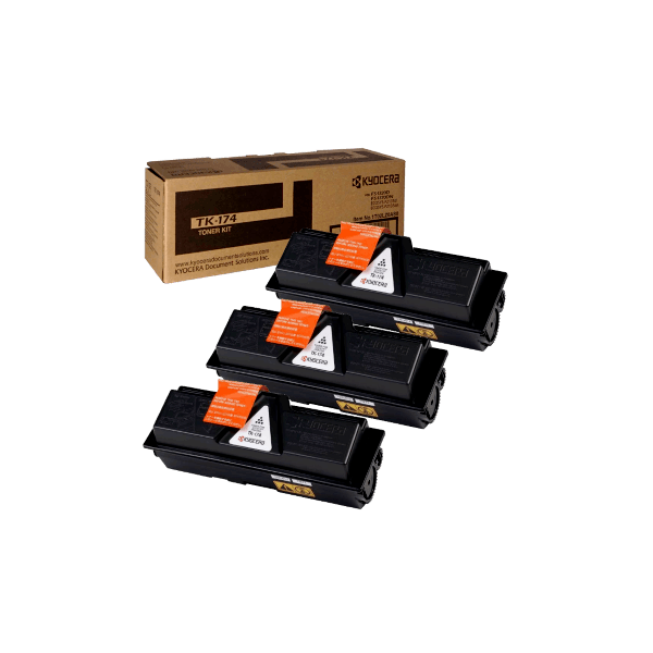 Genuine Kyocera TK-174 Toner 3 PACK