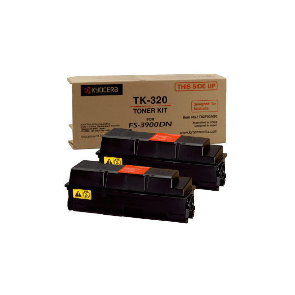 Genuine Kyocera TK-320 Toner 2 PACK