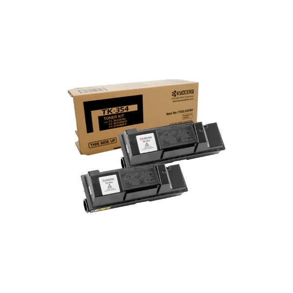 Genuine Kyocera TK-354 Toner 2 PACK