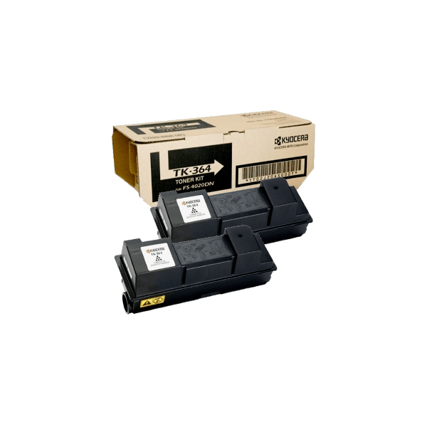 Genuine Kyocera TK-364 Toner 2 PACK