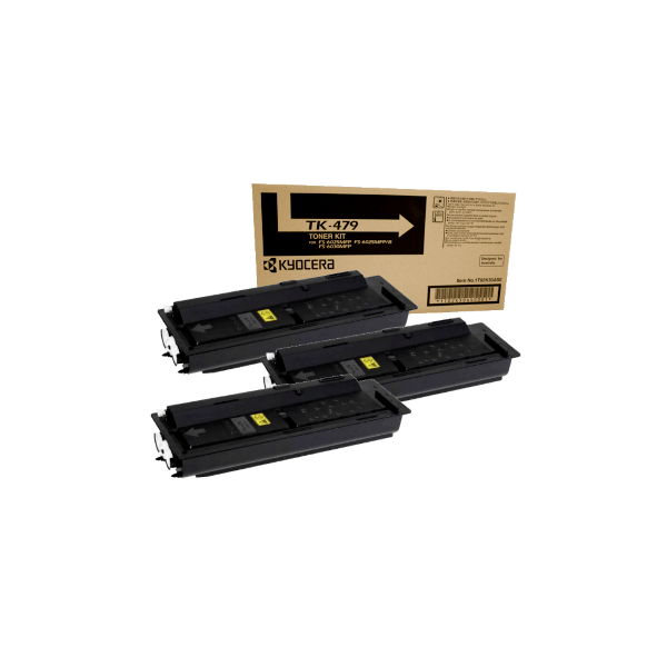 Genuine Kyocera TK-479 Toner 3 PACK