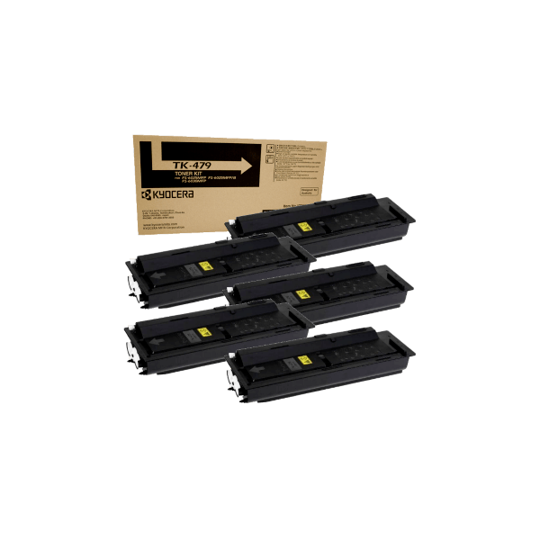 Genuine Kyocera TK-479 Toner 5 PACK