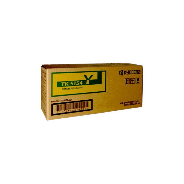 Genuine Kyocera TK-5154Y Yellow Toner