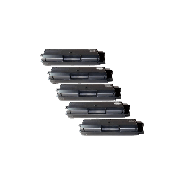 Compatible Kyocera TK-594K Black Toner 5 PACK