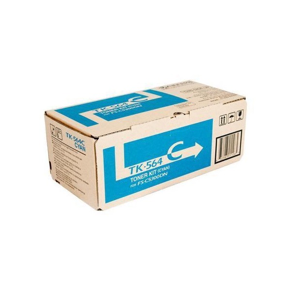 Genuine Kyocera TK-564C Cyan Toner Cartridge