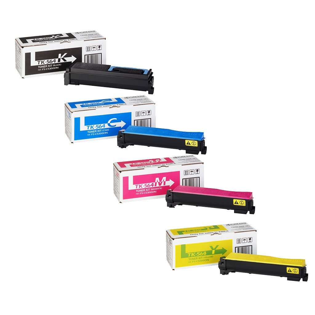 Genuine Kyocera TK-564 Toner Cartridge Value Pack