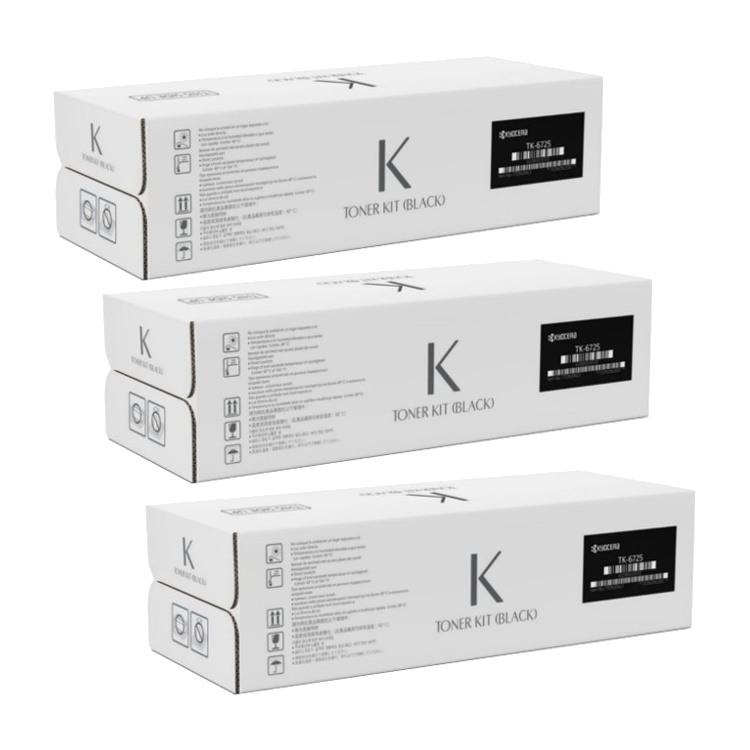 Genuine Kyocera TK-6729 Toner 3 PACK