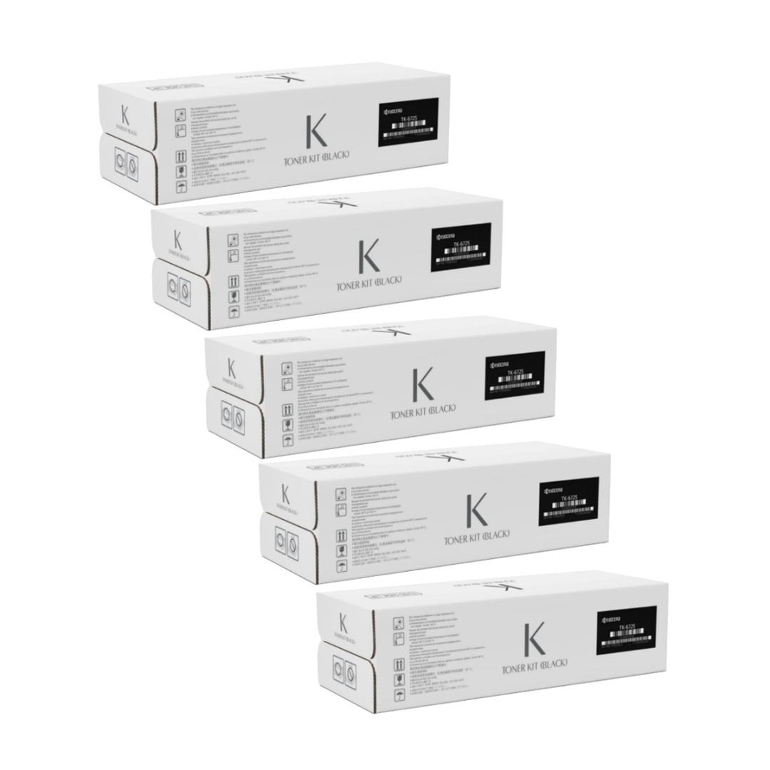 Genuine Kyocera TK-6729 Toner 5 PACK