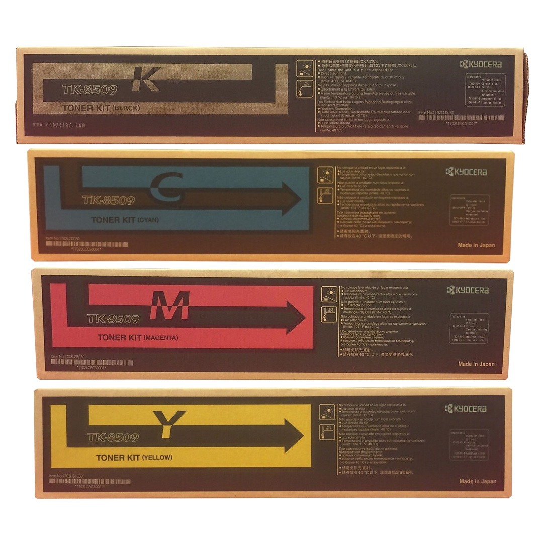 Genuine Kyocera TK-8509 Toner Cartridge Value Pack