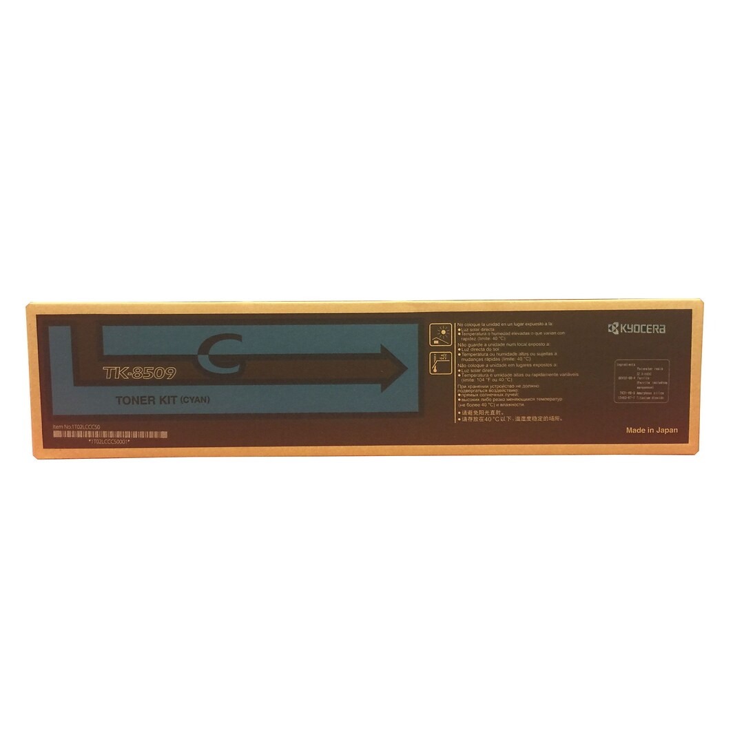 Genuine Kyocera TK-8509C Cyan Toner Cartridge