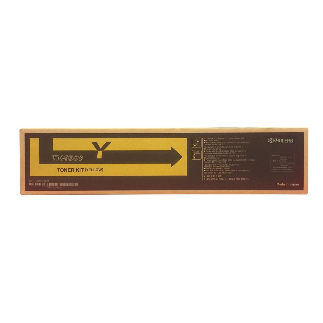 Genuine Kyocera TK-8509Y Yellow Toner Cartridge