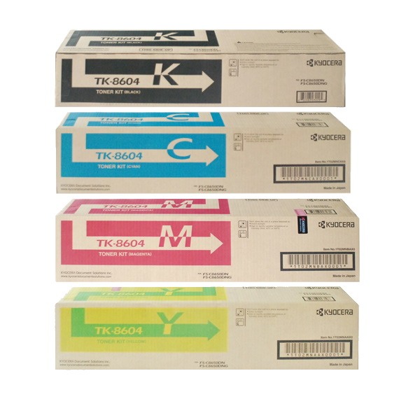 Genuine Kyocera TK-8604 Toner Cartridge Value Pack