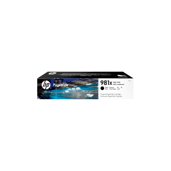 Genuine HP 981X Black Ink Cartridge High Yield L0R12A