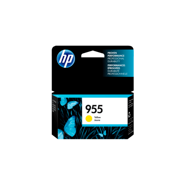 Genuine HP 955 Yellow Ink Cartridge L0S57AA