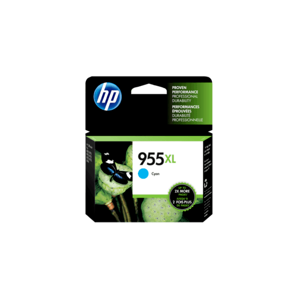 Genuine HP 955XL Cyan Ink Cartridge High Yield L0S63AA