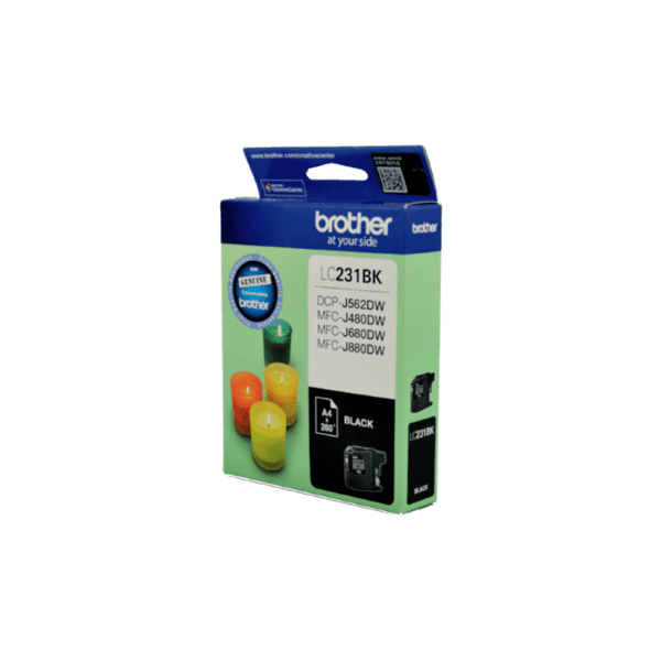 Genuine Brother LC-231BK Black Ink Cartridge