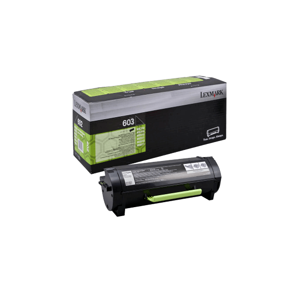 Genuine Lexmark 60F3000 603 Black Toner Cartridge