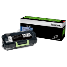 Genuine Lexmark 62D3H0E 623H Black Toner Cartridge High Yield