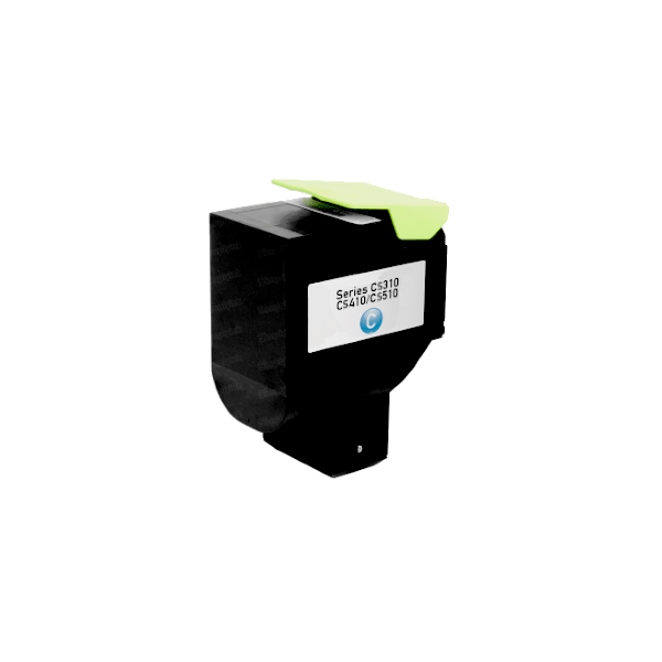 Compatible Lexmark 70C8HCE 708HC Cyan Toner High Yield