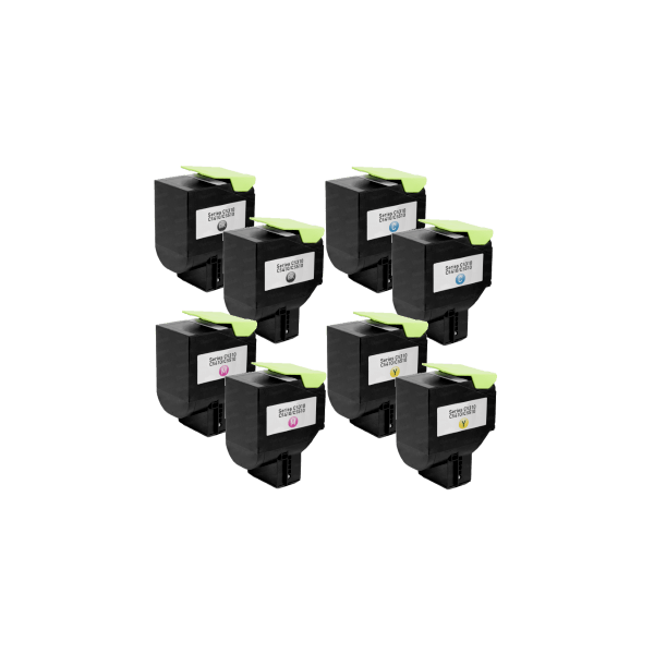 Compatible Lexmark 708H Toner Double Value Pack High Yield