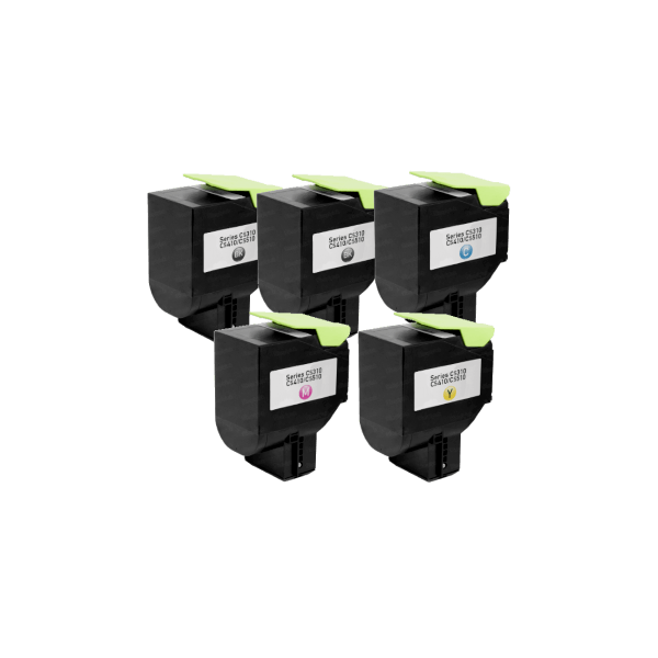 Compatible Lexmark 708H Toner Value Pack High Yield PLUS EXTRA BLACK