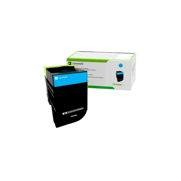 Genuine Lexmark 70C80C0 708C Cyan Toner