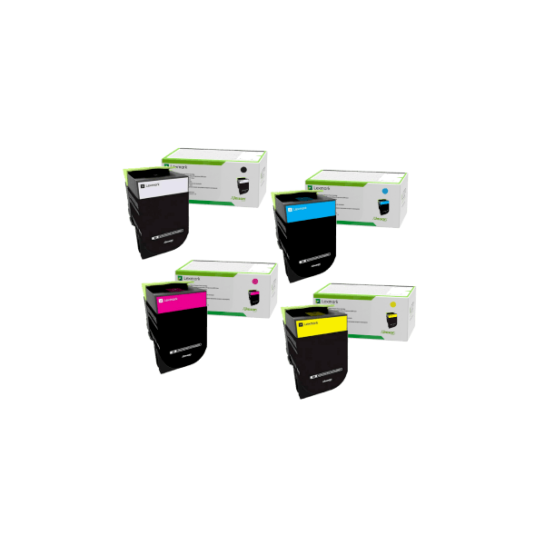 Genuine Lexmark 708H Toner Value Pack High Yield